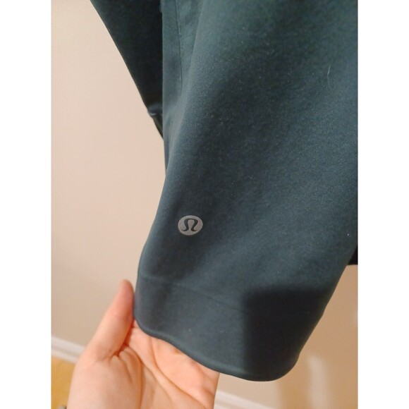 Lululemon &go Cityfarer Anorak Dark Fuel / Heathered Slate Green Jacket Size 4 - Picture 8 of 13